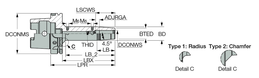 HSK A63 SRKIN8X120 CX