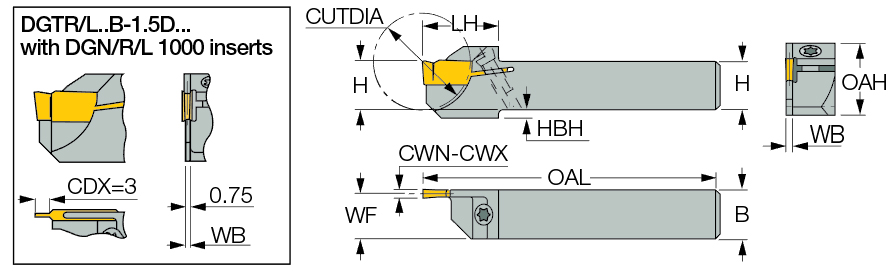 ‎DGTL 20B-3D25SH