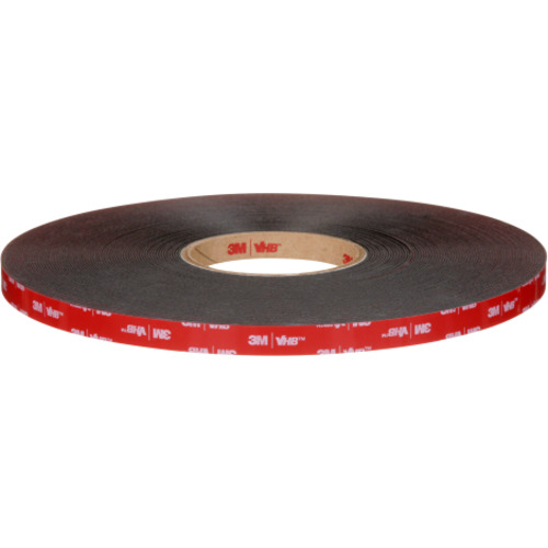 3M VHB Tape 5952 Black 1/2″ × 36 yd 45 mil