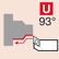 Posi,U style, 93deg Approach